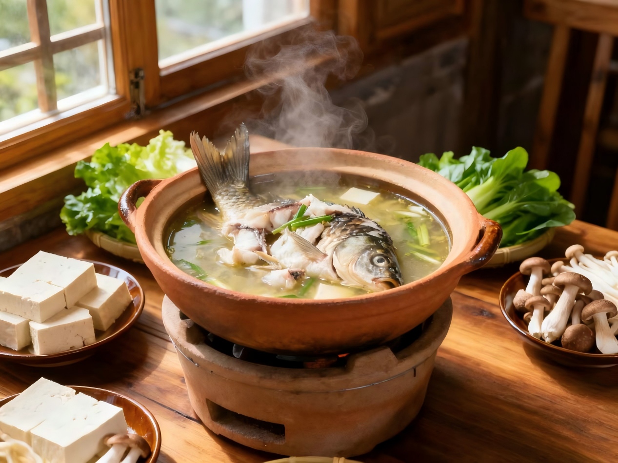  Clay Pot Fish Chinese food