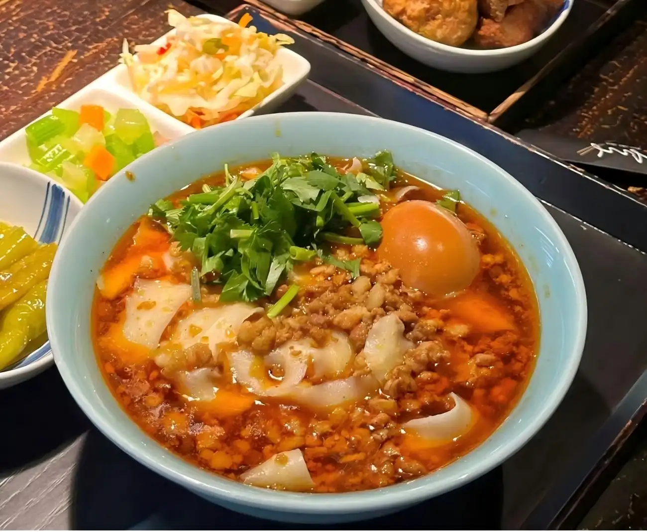 Fideos en rodajas de Shanxi en China