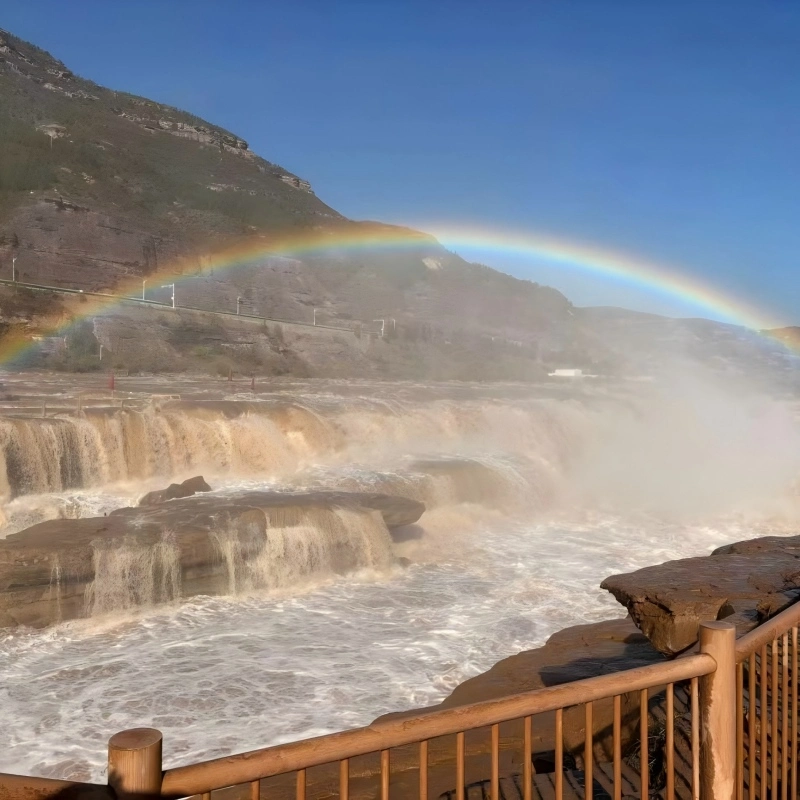 Cascada Hukou del río Amarillo