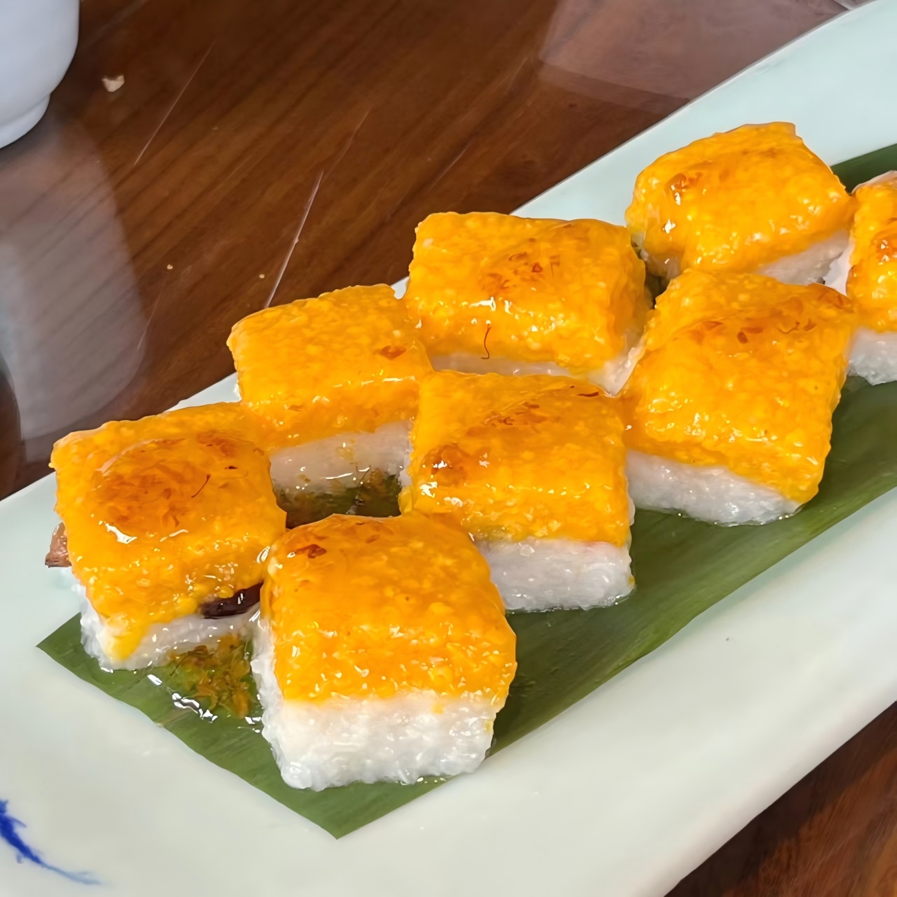 كعكة أرز صفراء بالعسل والأوسمانثوس في الصين