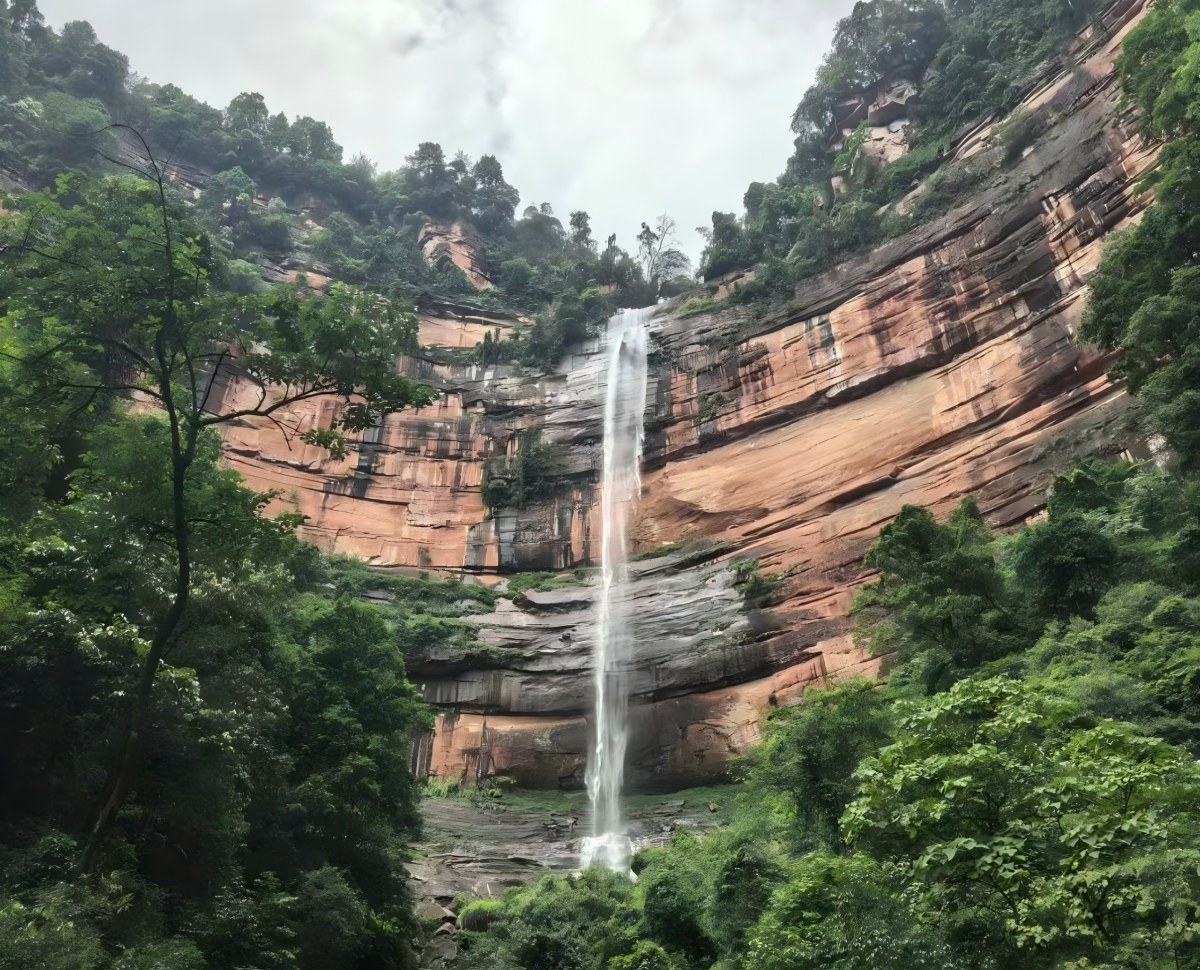 China, Guizhou, chishui, Danxia