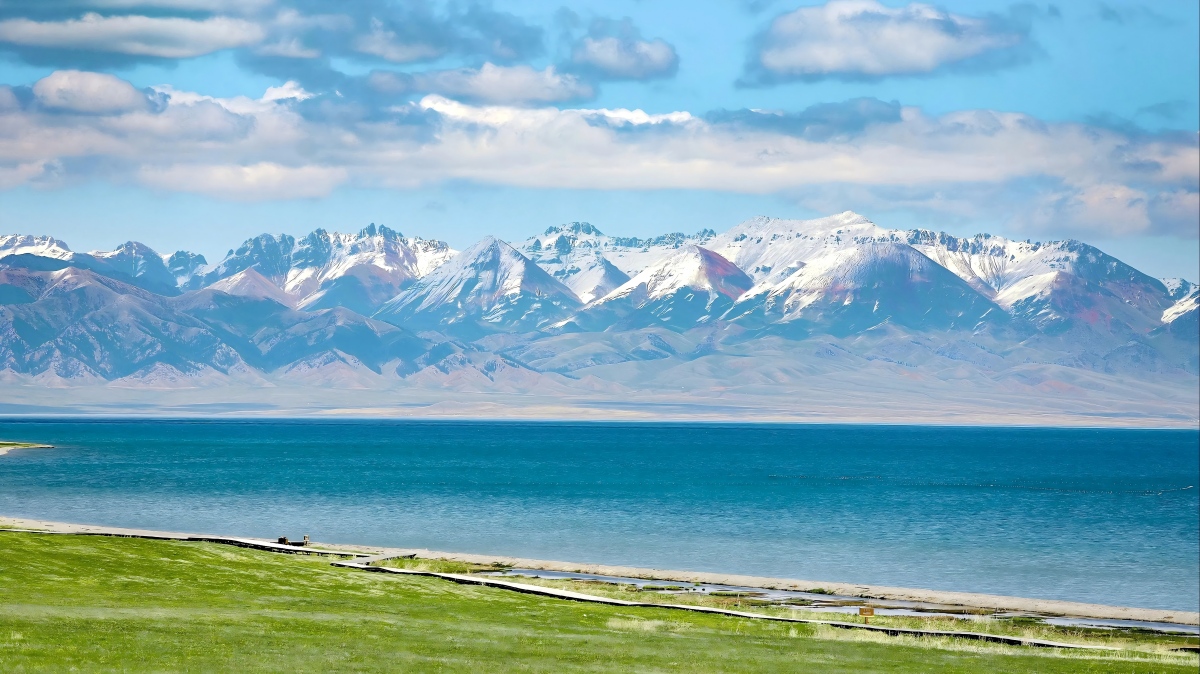 Lago Sayram de Xinjiang