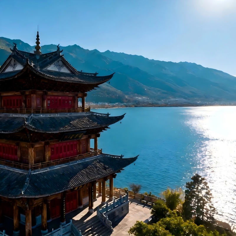 Three Pagodas of chongsheng temple