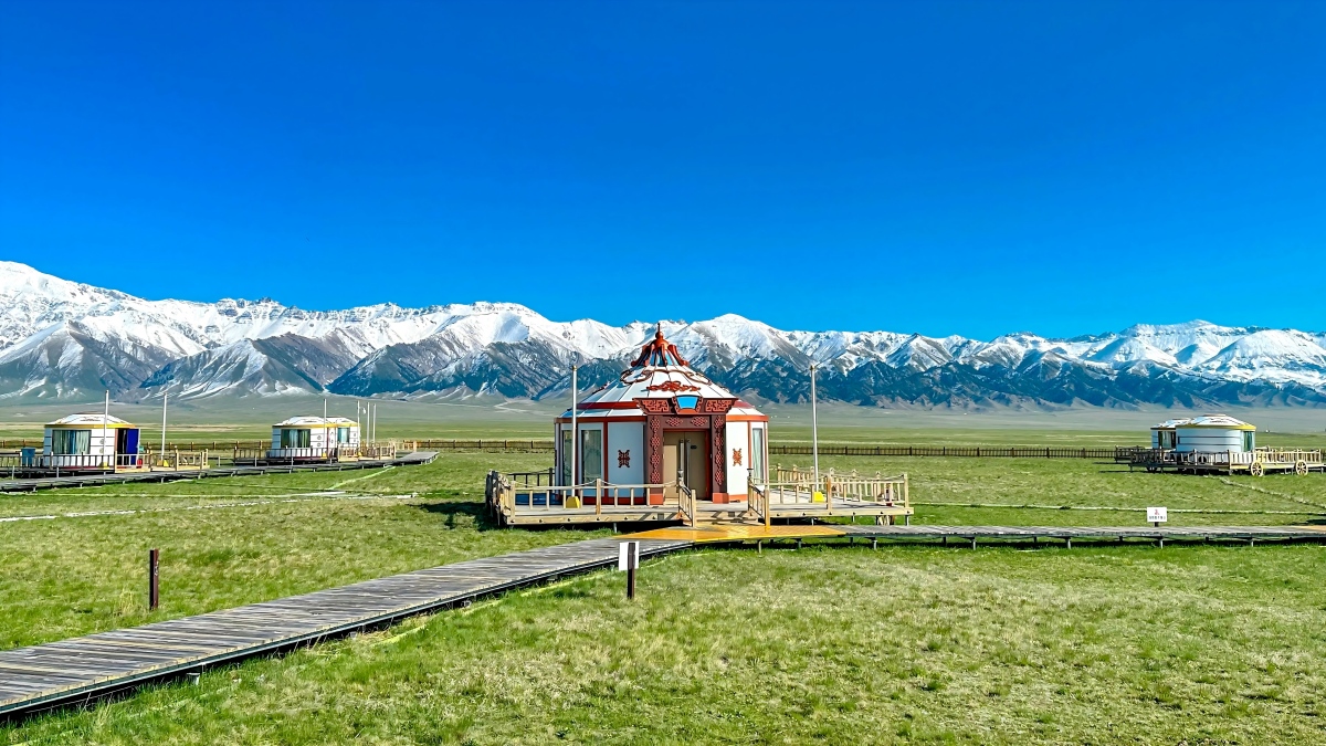 Lago Sayram de Xinjiang