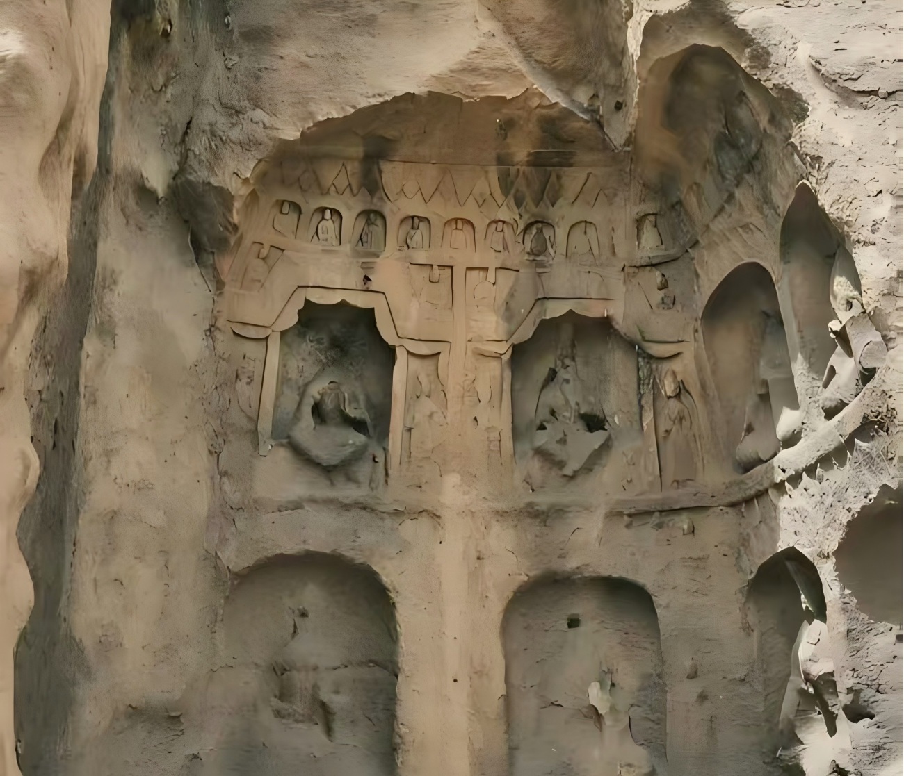 الكهوف الغربية في الصين