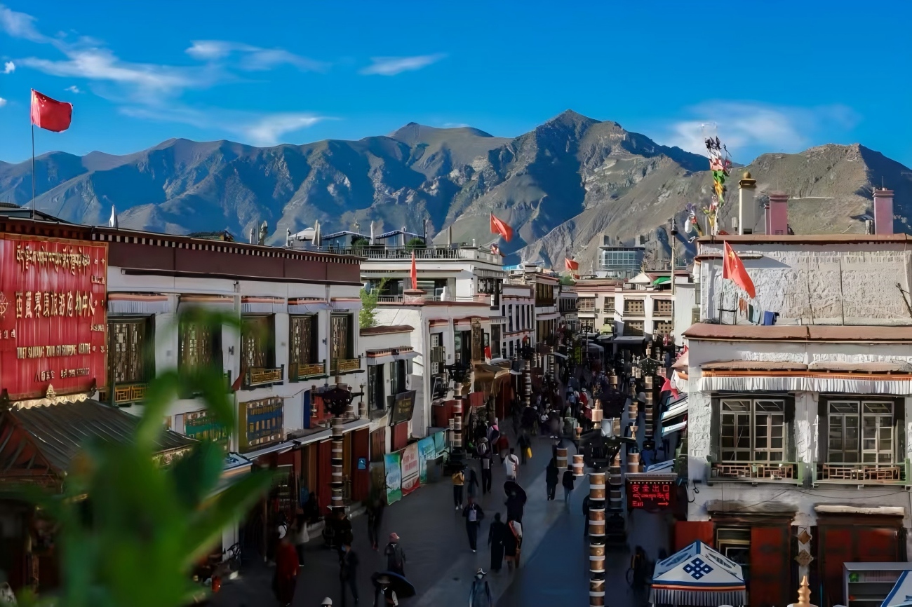 شارع بارخور، التبت