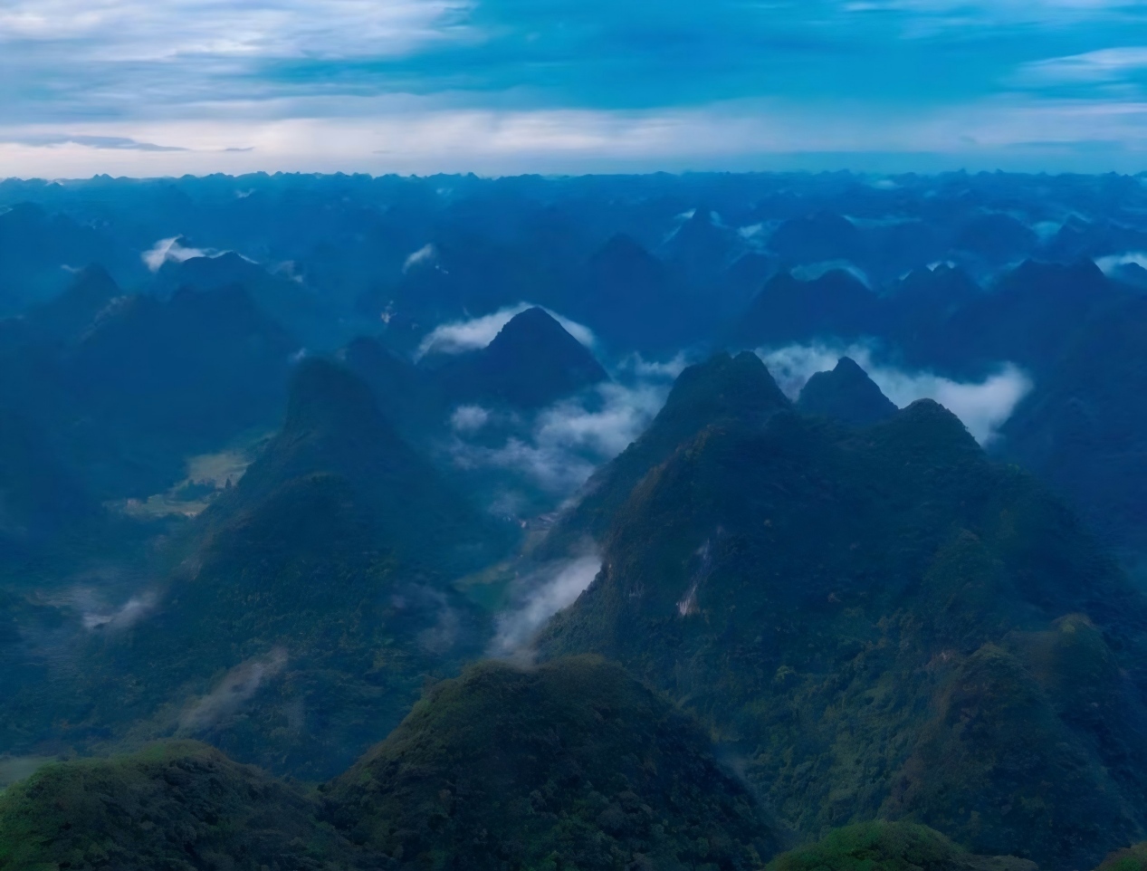 Bosque kárstico de Maolan