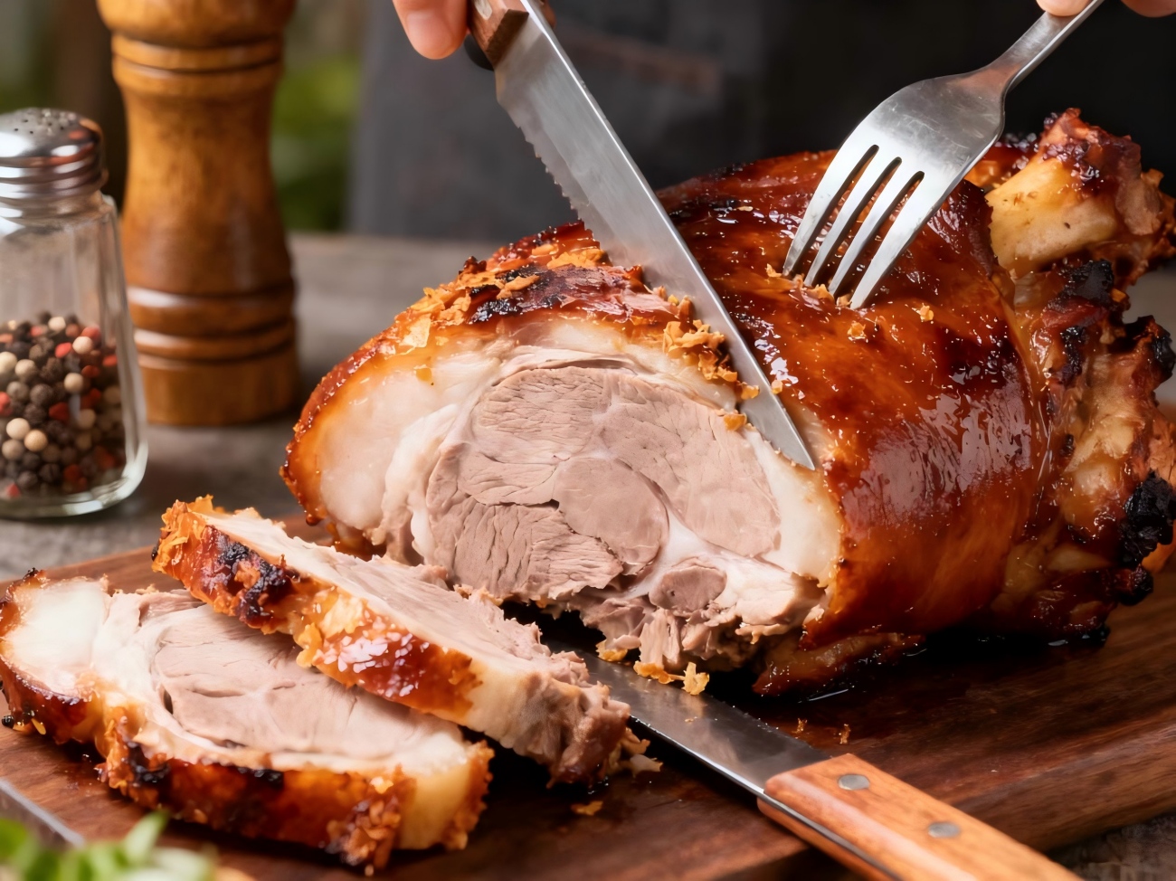 Roasted Tibetan Pig Leg