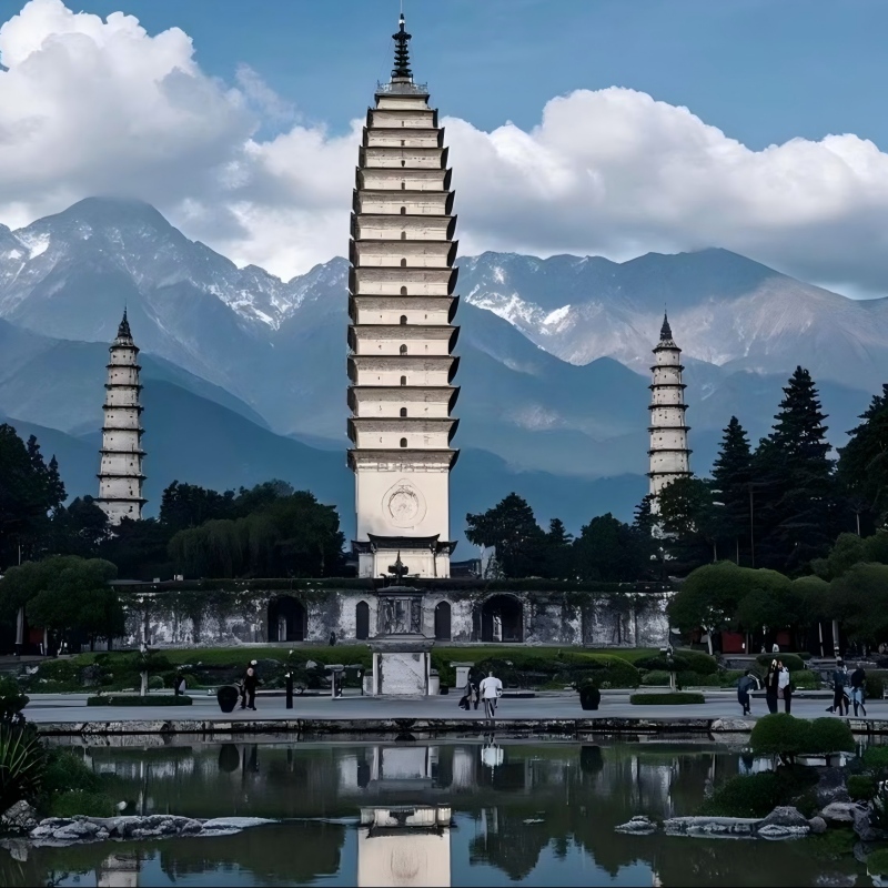 Three Pagodas of chongsheng temple