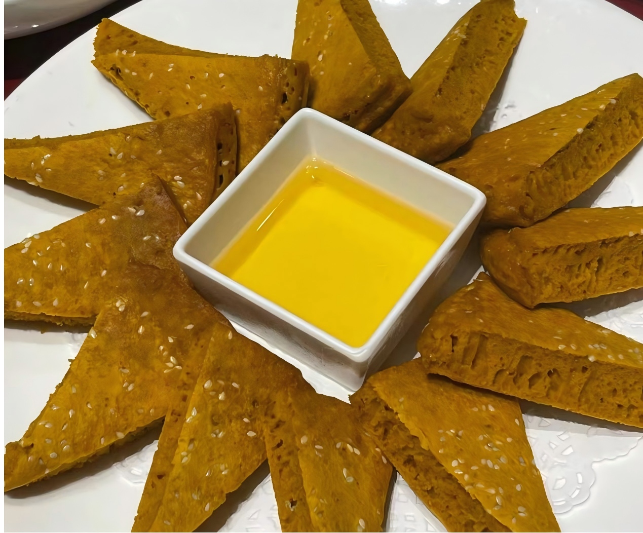 Buckwheat Cake with Honey