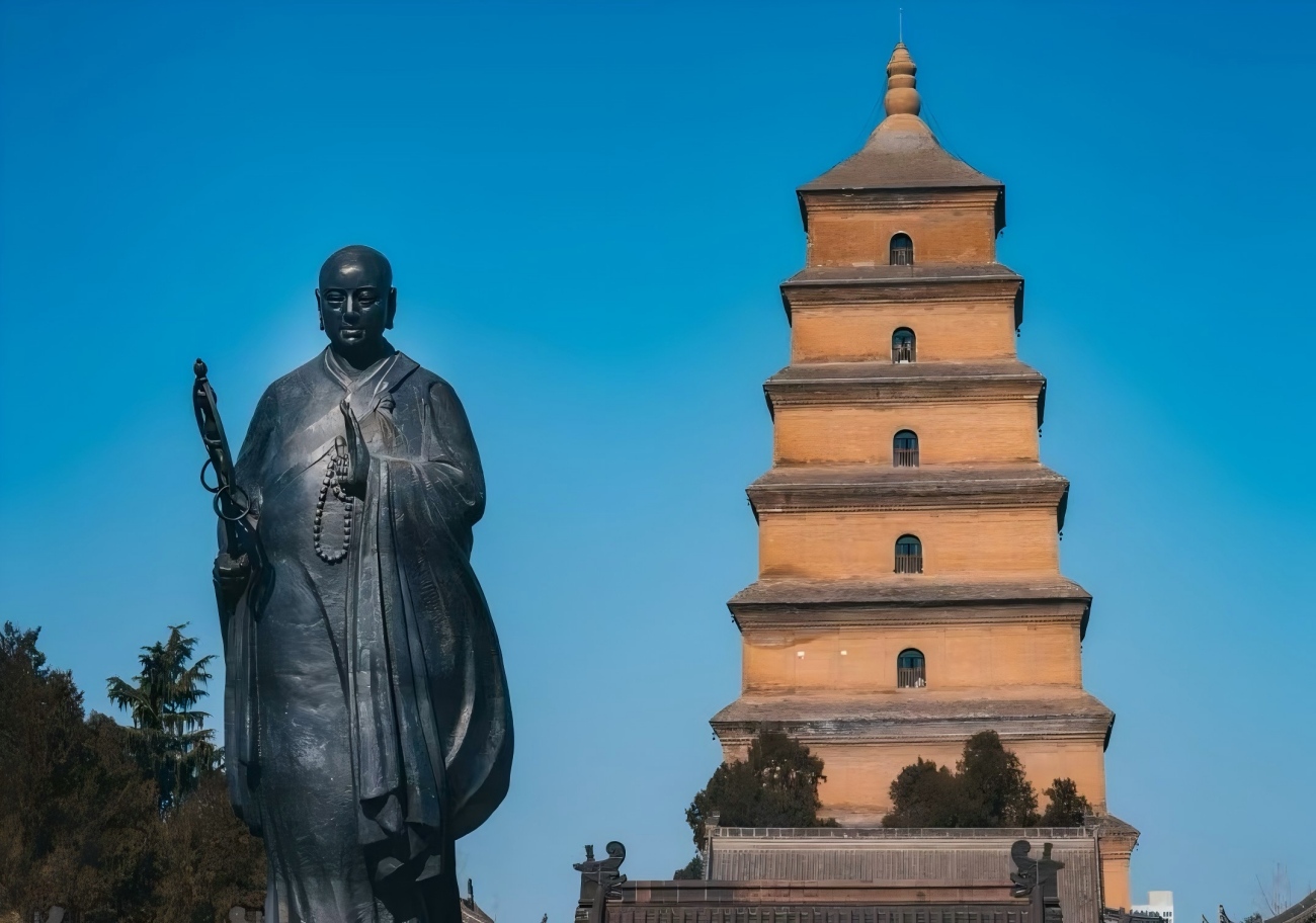 Pagoda gigante del ganso salvaje