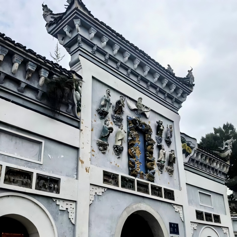 Ciudad antigua de Qingyan, China