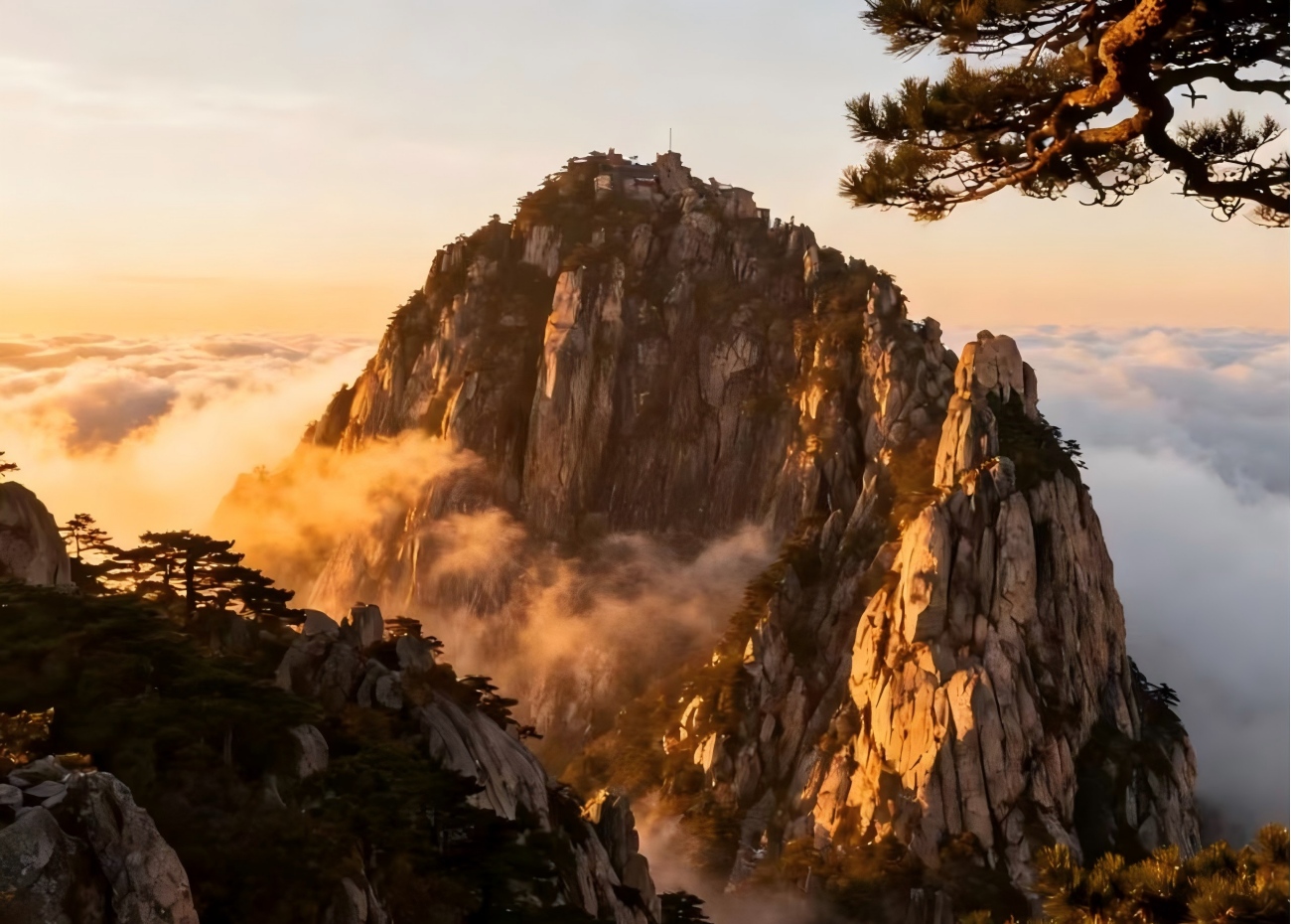 Escalar el Monte Tai China