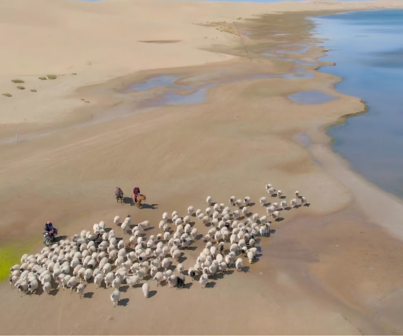 Sand Island in China