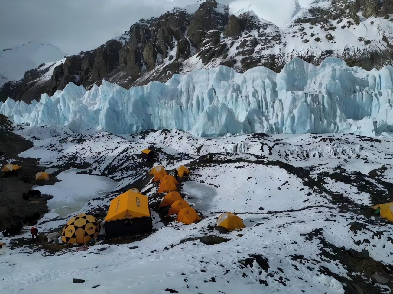 Caminata al campamento base del Everest