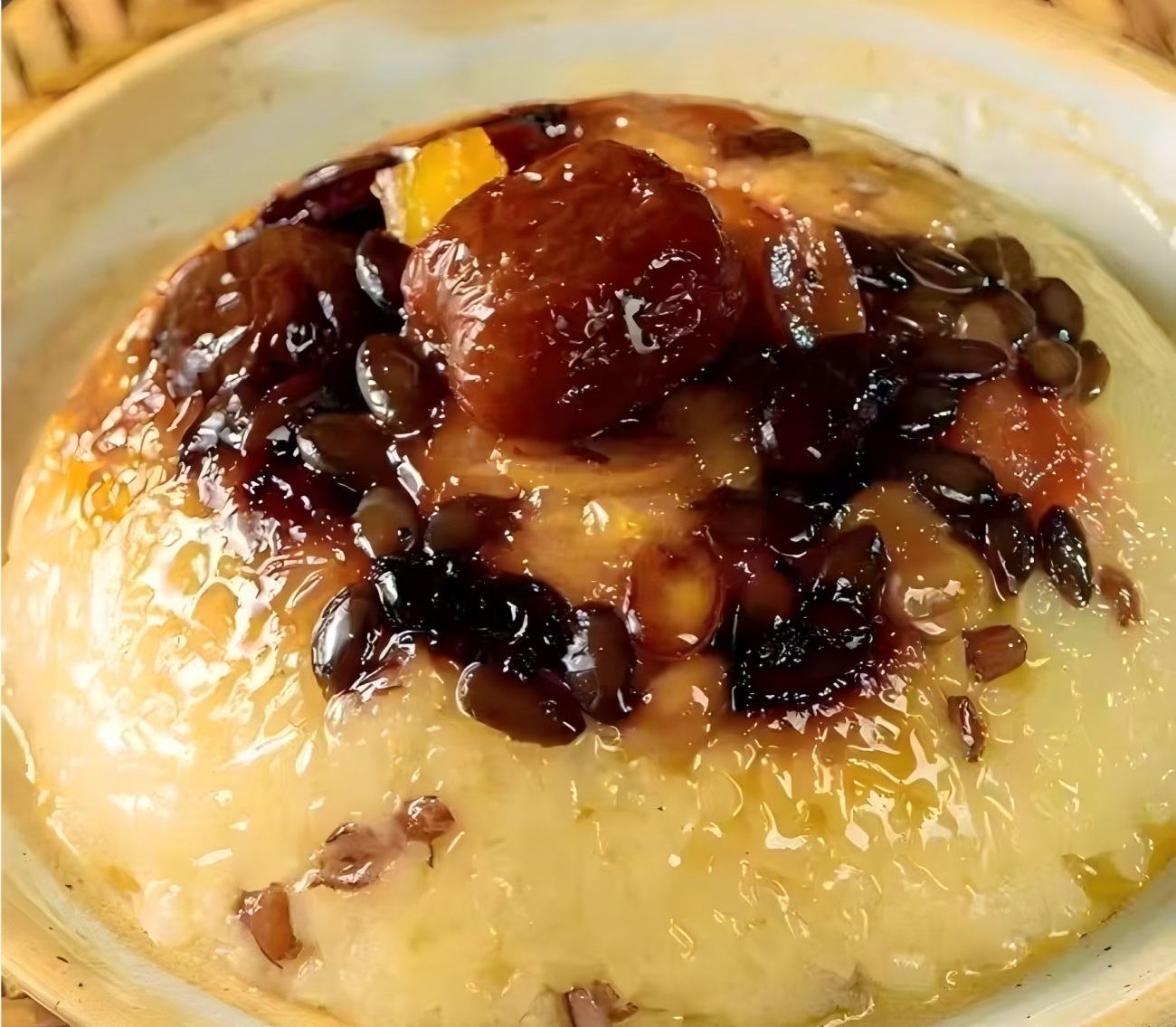 Arroz con leche dulce de Zezhou