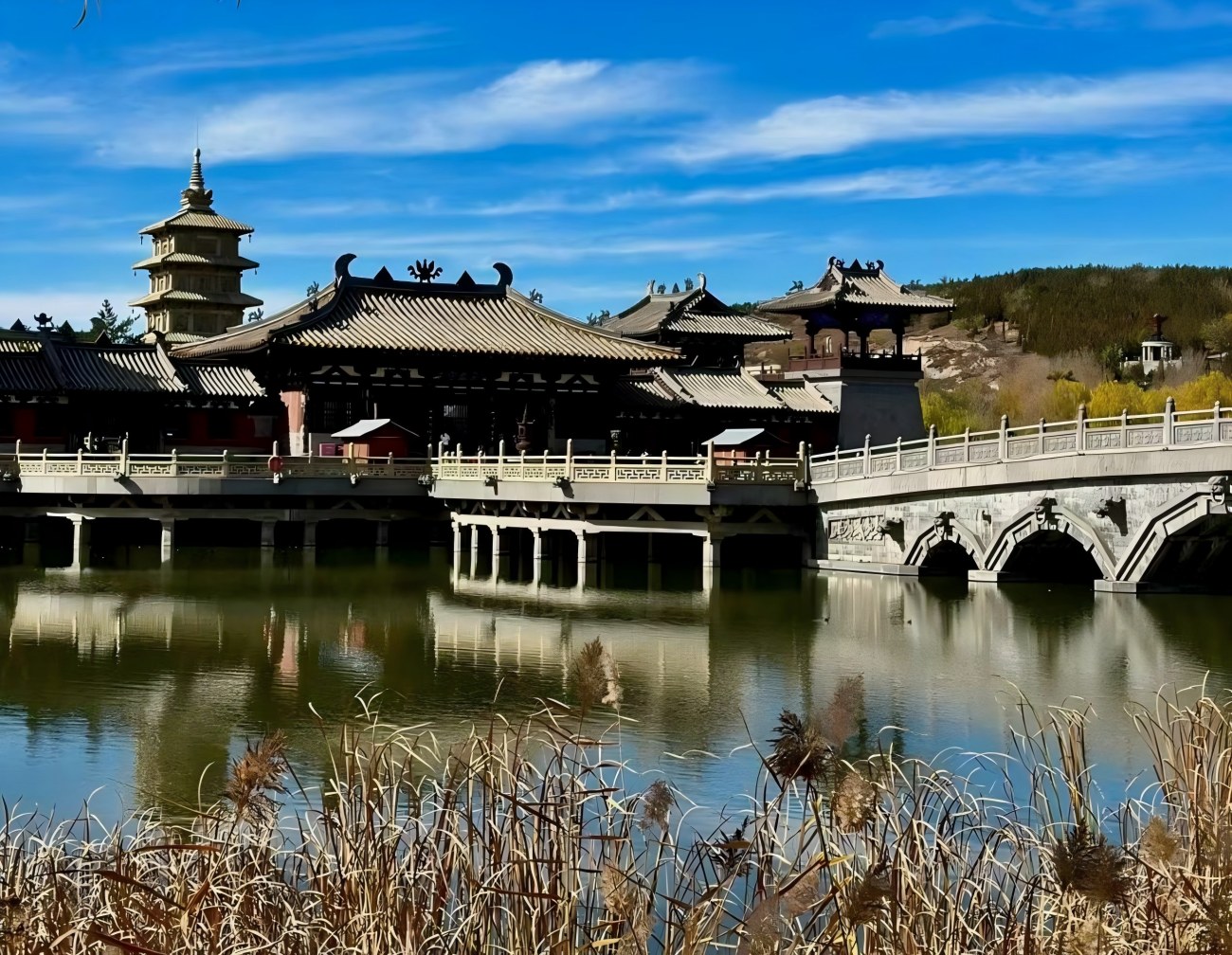 معبد لينغيان في الصين