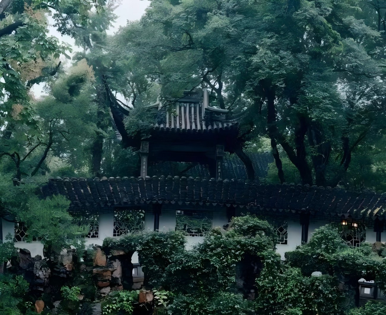 Canglang Pavilion in China