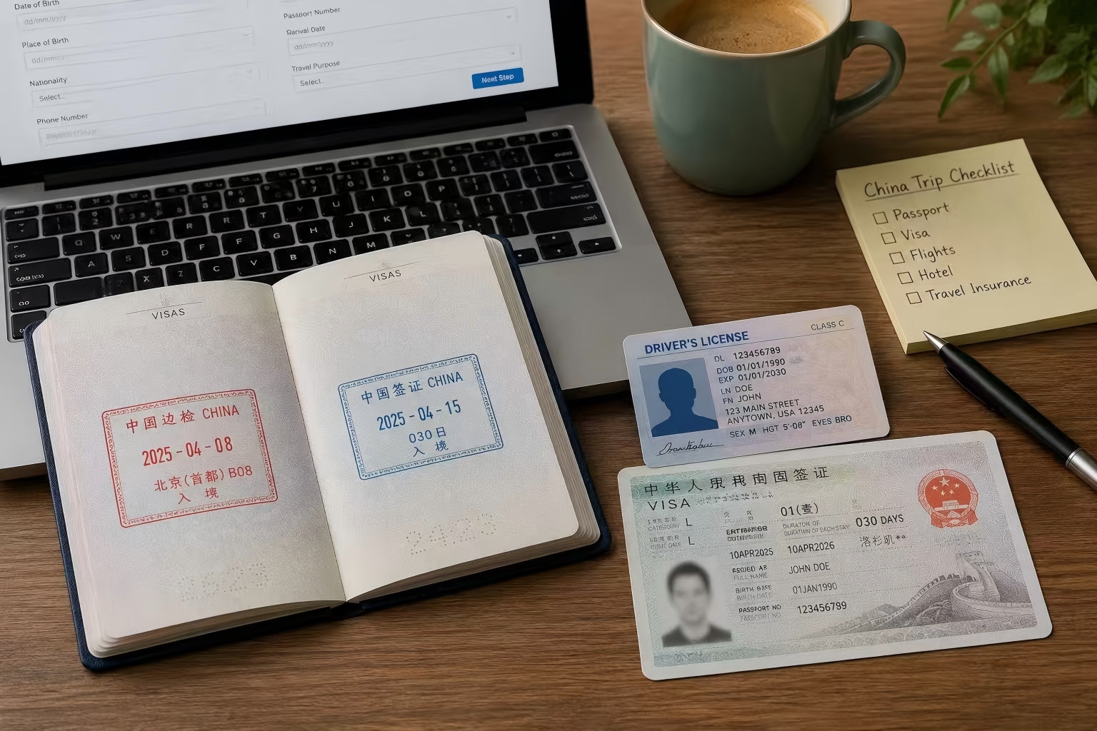 Visa Chino