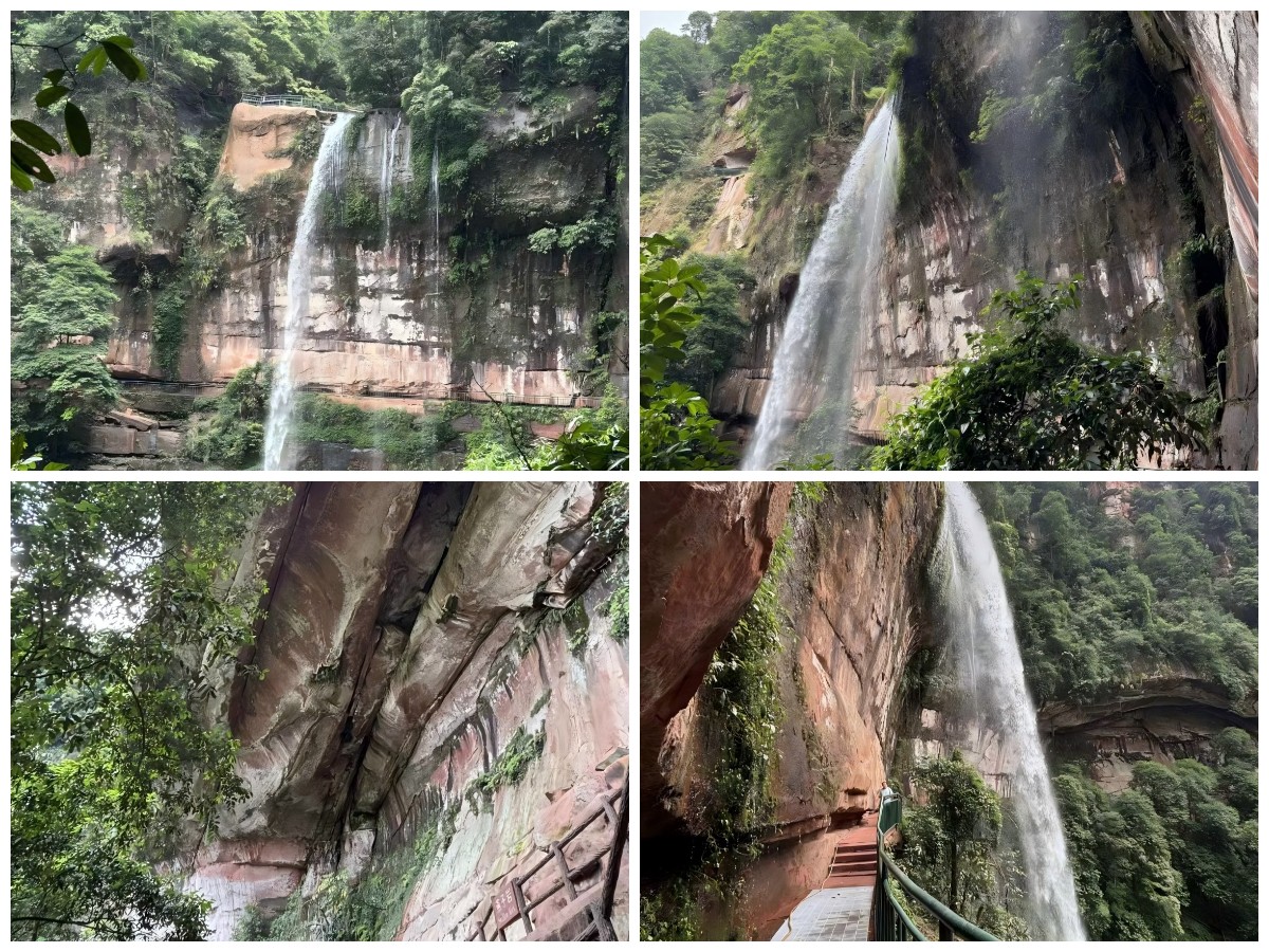 China, Guizhou, chishui, Danxia Relief valley at natural heritage of UNESCO